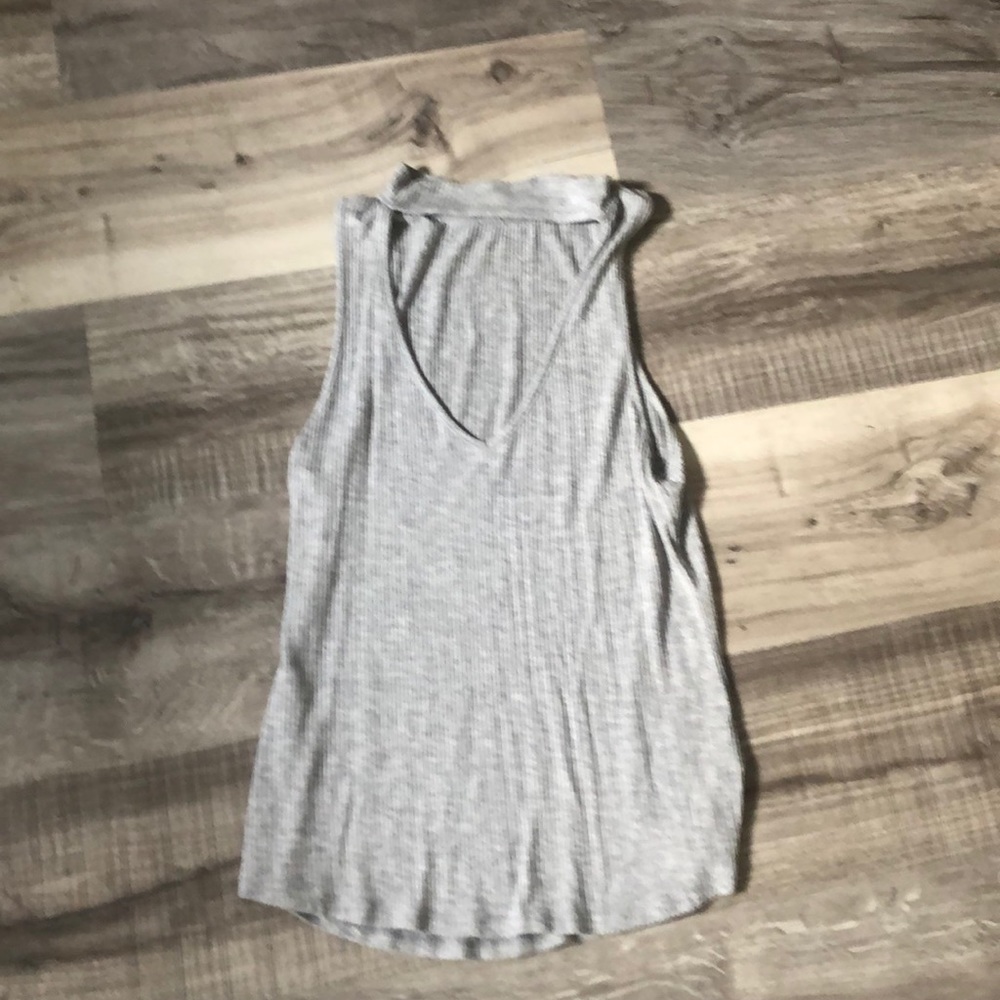 ✨2 for $15✨LA Hearts Ribbed Choker Top